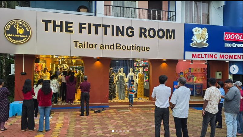 The Fitting Room boutique storefront in Goa